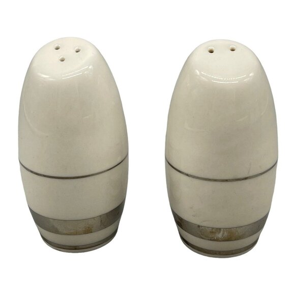 Flintridge China theme USA made California salt & pepper shaker 3.5" 2 READ - Picture 1 of 5